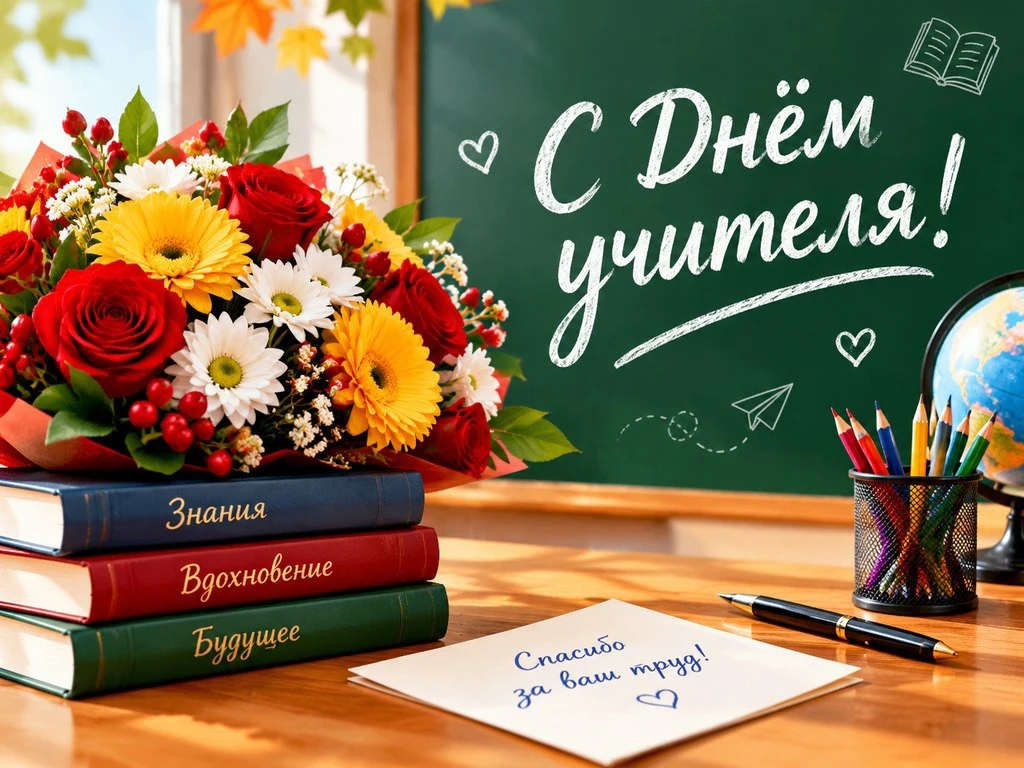 С Днём учителя! 📚 👩‍🏫