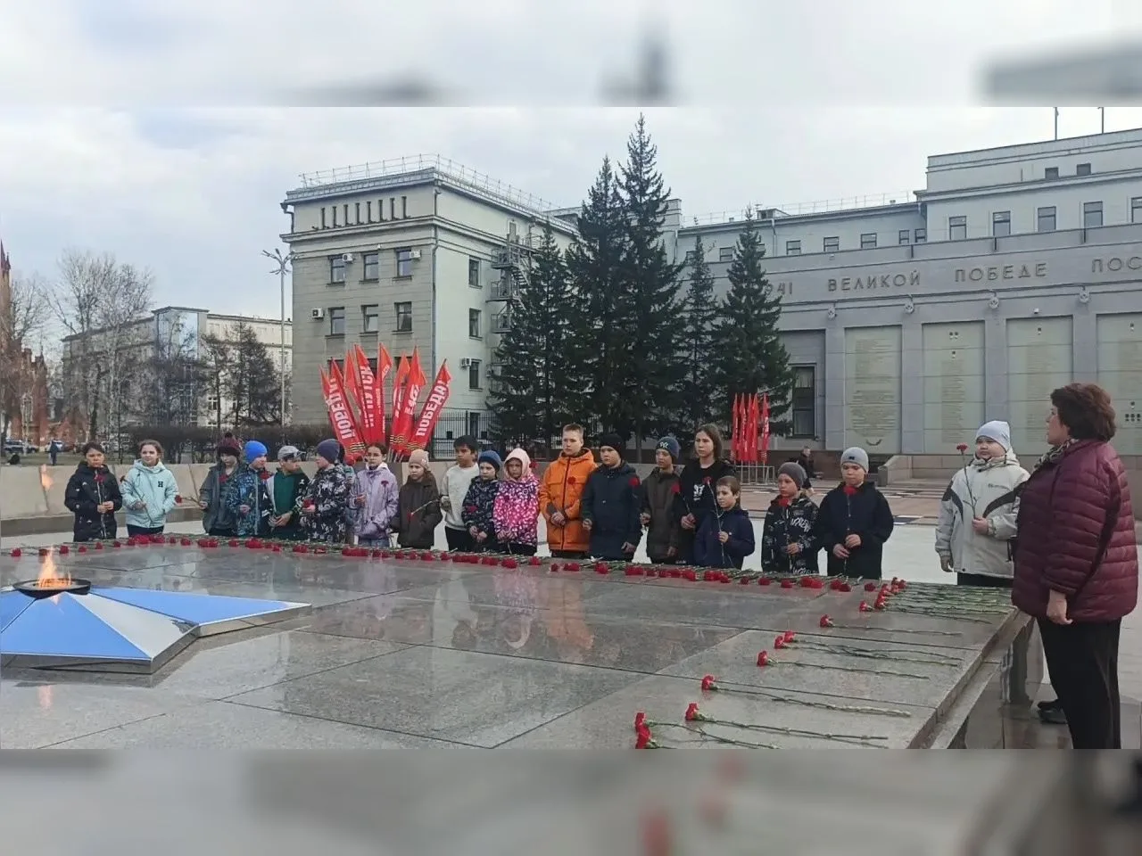 Ребята 3 «Г» класса побывали на экскурсии под названием «Из одного металла льют медаль за бой, медал