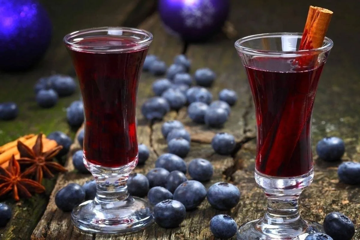 ЧЕРНИЧНАЯ НАСТОЙКА 🥤