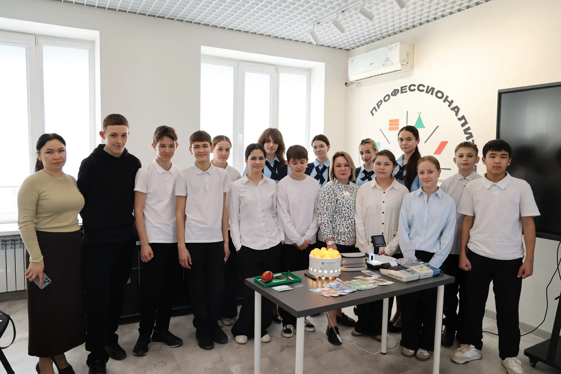 📌 Мастер-классы для школьников в Политехе!   Ученики МКОУ «СОШ села Старокучергановка» приняли участ