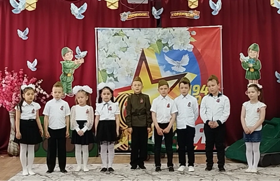 Сегодня в детском саду прошёл  трогательный праздник, посвящённый  Дню Победы.