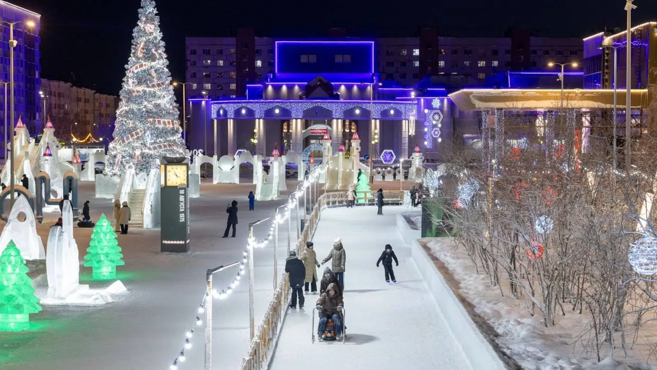 ⛸🏆 «Нур-Каток» признали лучшим на Ямале  Самый большой каток региона в Новом Уренгое занял первое ме
