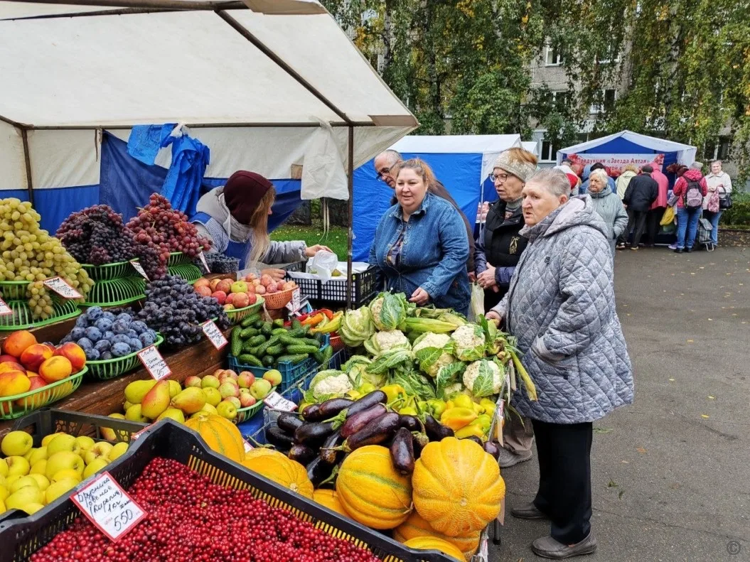 🌽10 октября во всех районах Барнаула будут работать продовольственные ярмарки