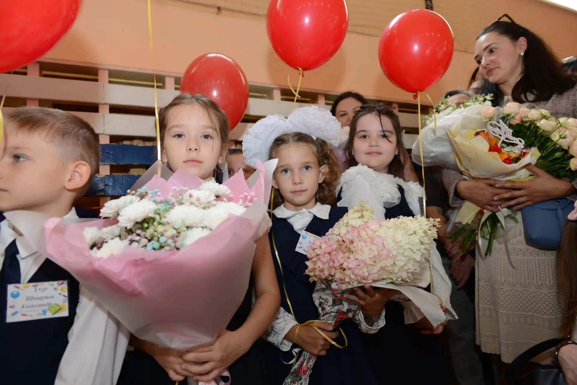 Сегодня в нашей школе прошла традиционная торжественная линейка, посвященная 1 сентября...