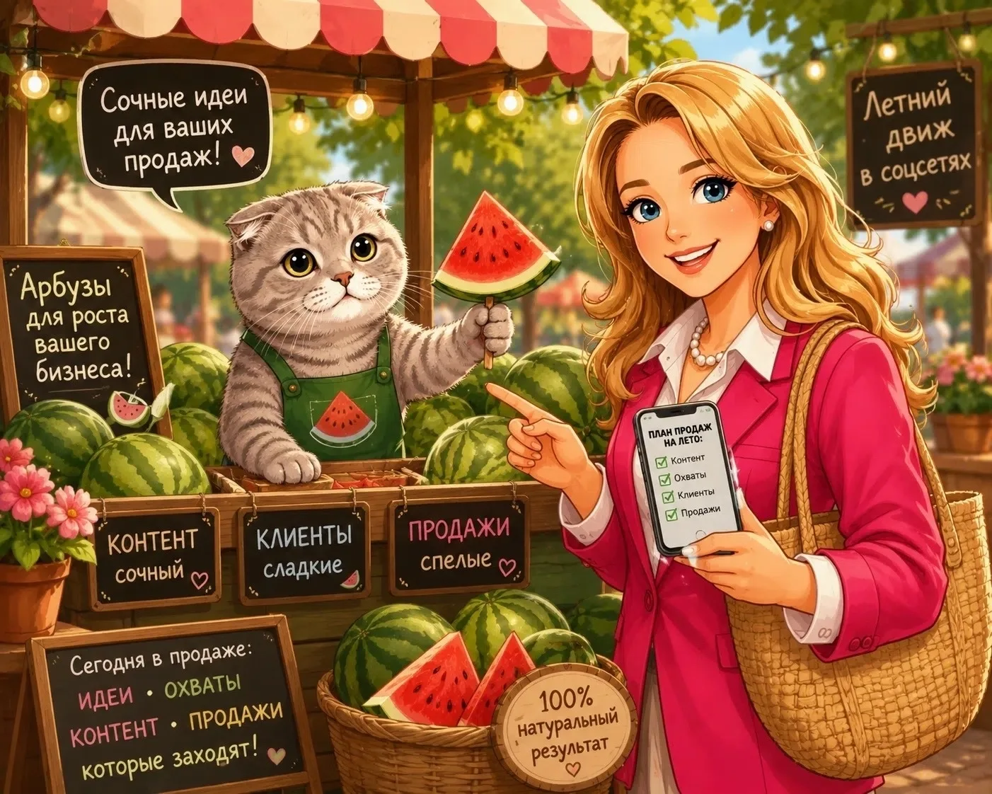 🍉 Программа «Летнего движа» 🍉
