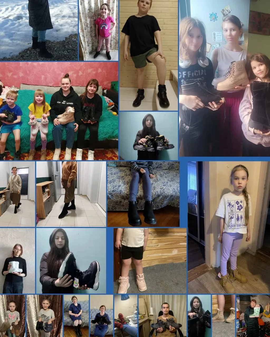 БФ"Рождественская звезда" и подопечные семьи от всей души выражают доброй отзывчивой  девушке искрен