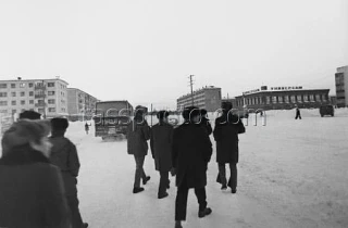1 апреля 1979 года. Новый микрорайон, построенный для проживания бойцов отряда имени 25-летия целины