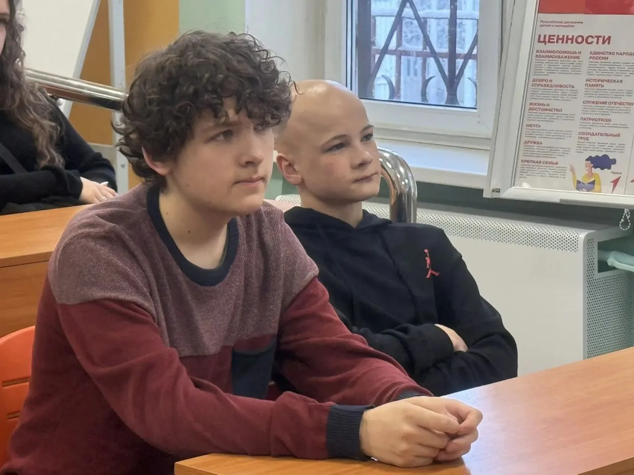 Девятиклассники побывали на встрече с представителями Технологического колледжа № 34. В ходе меропри