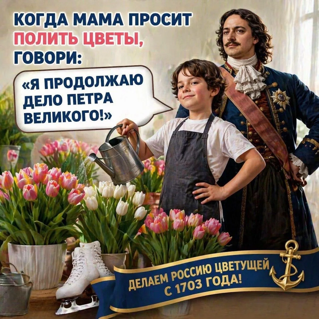 «К картошке я не имею никакого отношения» — Пётр I.