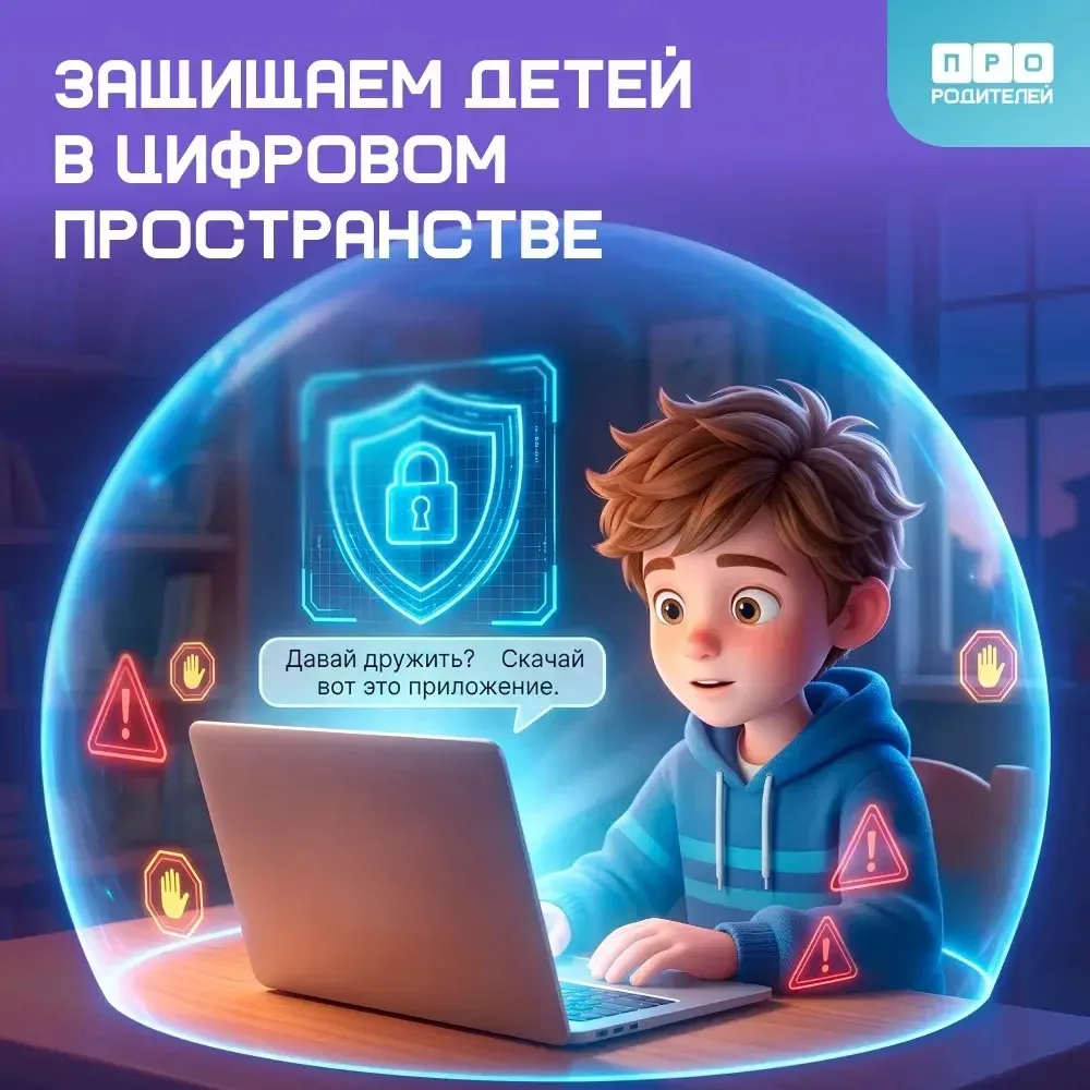🔒 Безопасность детей в интернете: будьте на шаг впереди!