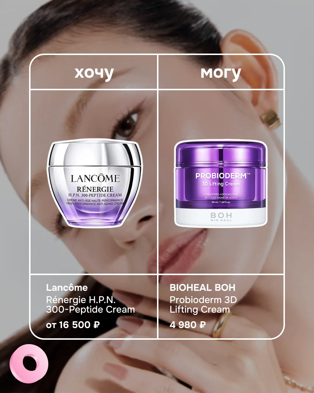 Лифтинг-крем с пептидами: Lancôme vs BIOHEAL BOH