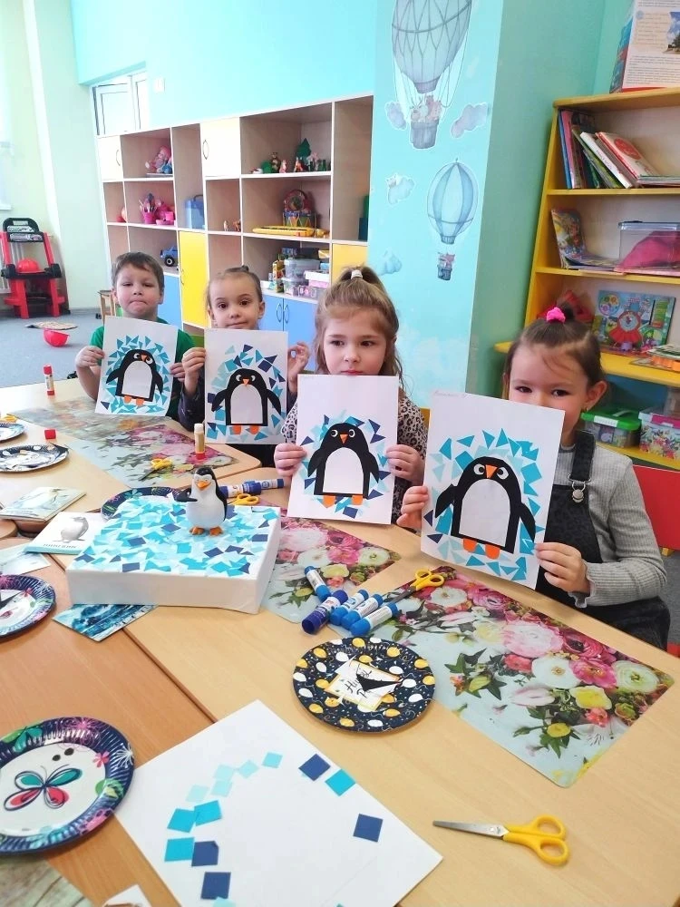 🪄Веселое творчество с Любознайками  🐧В старшей группе  «Любознайки» #ДО_Лучик прошло интересное заня