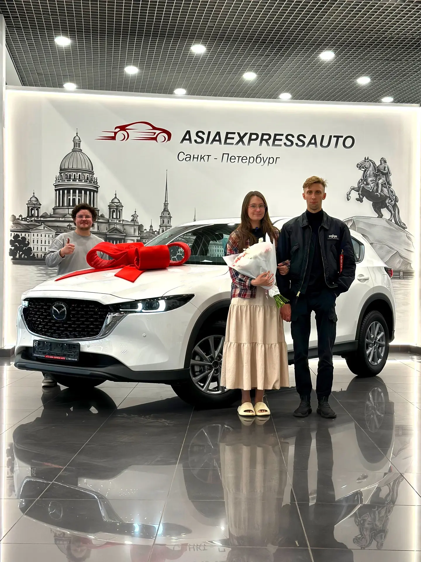 «Благодарим компанию, Asia Express Auto, за подбор и доставку автомобиля. Всё прошло ид...