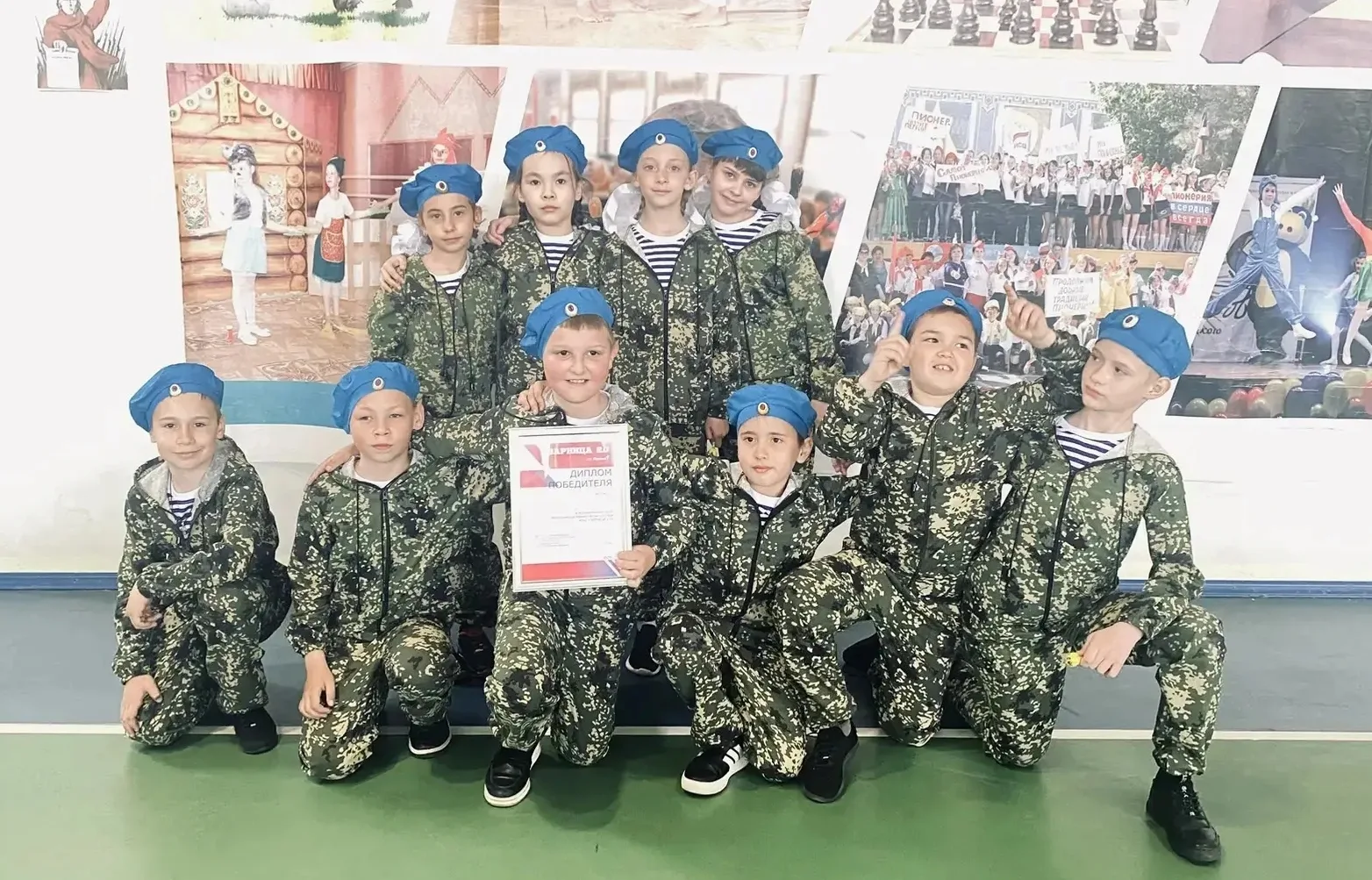 В Икрянинском районе состоялись муниципальные этапы Всероссийской военно-патриотической игры "Зарниц