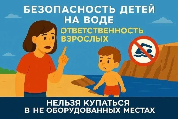 ❗Уважаемые родители (законные представители) !

Безопасность жизни детей на водных объектах во многи
