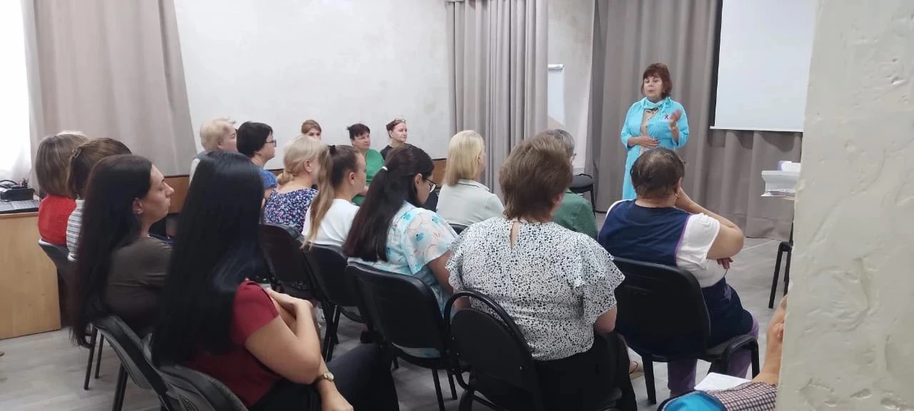 Увлекательно о сложном, интересно о важном

🏥На прошлой неделе специалисты Центра СПИД выезжали в г