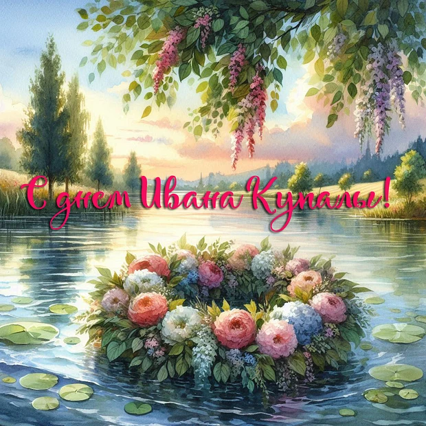 Отмечаем день Ивана Купалы!

Иван Купала в 2026 году отмечается в ночь с 6 на 7 июля. Это народно-хр