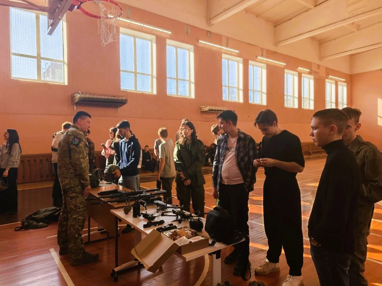 💪Ветераны СВО встретились со студентами