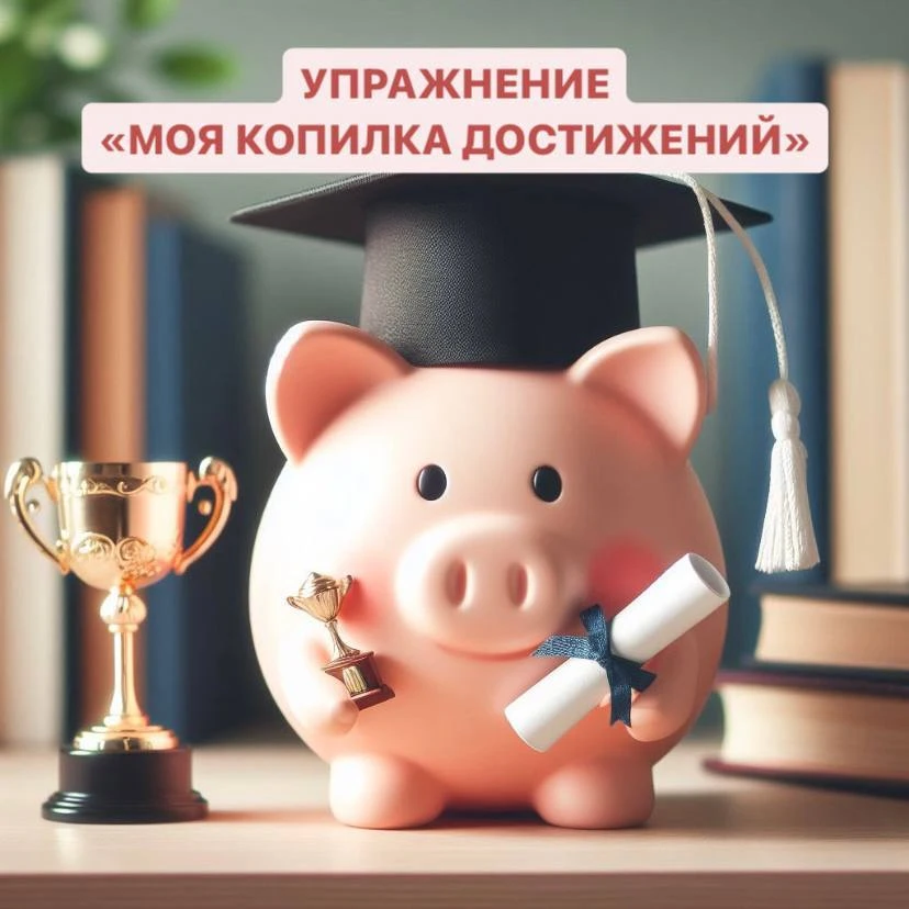 «Моя копилка достижений»

 Цель: осознать и ценить свои достижения, что может способствовать улучшен