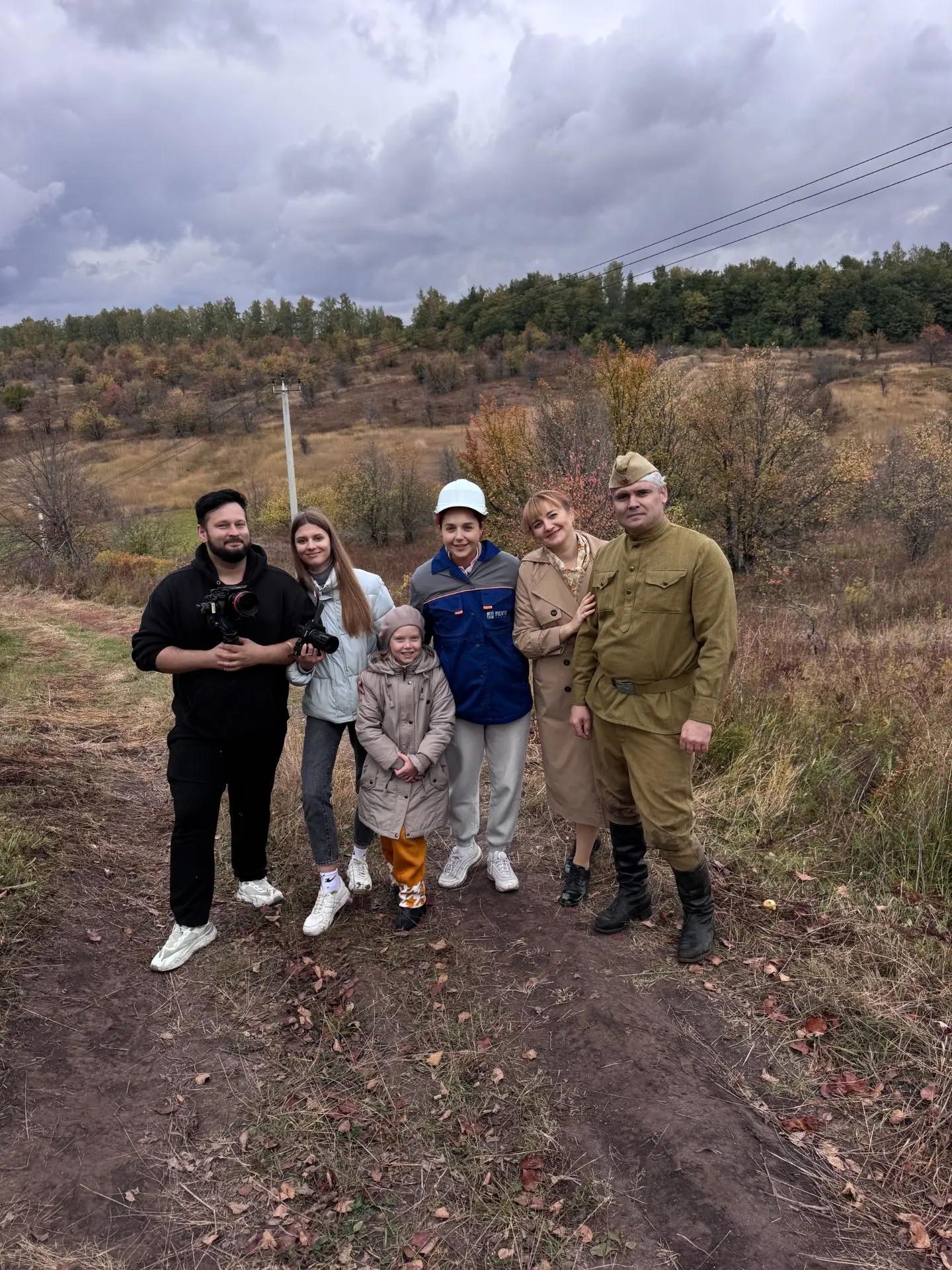 Юные куряне и их родители стали героями клипа «Папе на фронт», посвящённого участникам Великой Отече