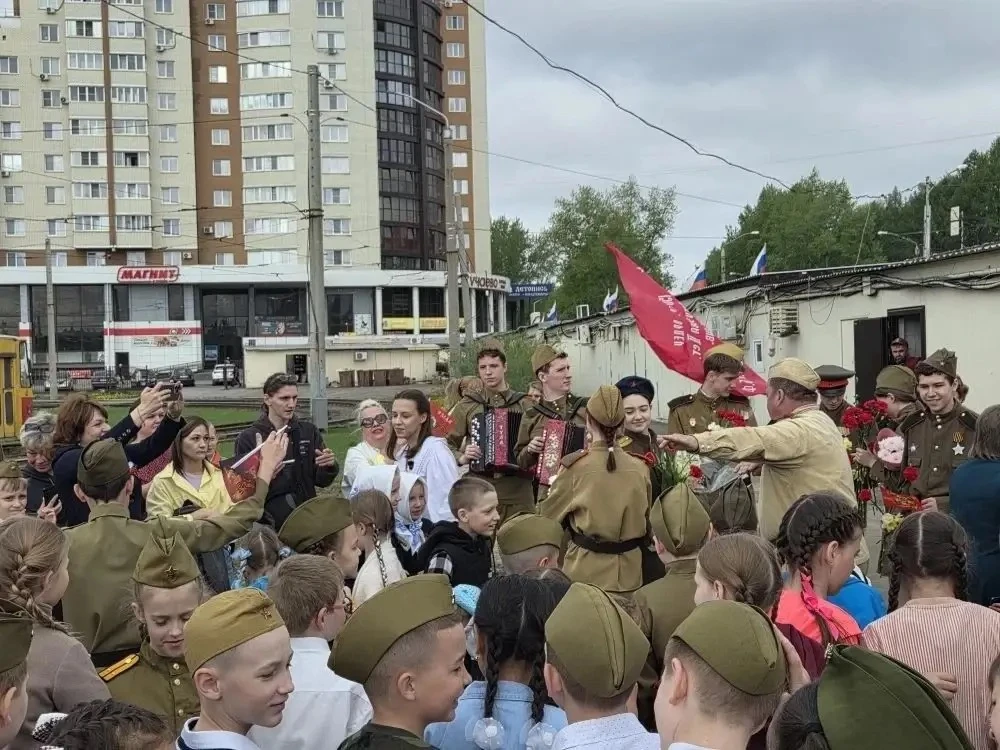 7 мая в Барнауле прошла акция в рамках всероссийского патриотического проекта «Без срока давности». 