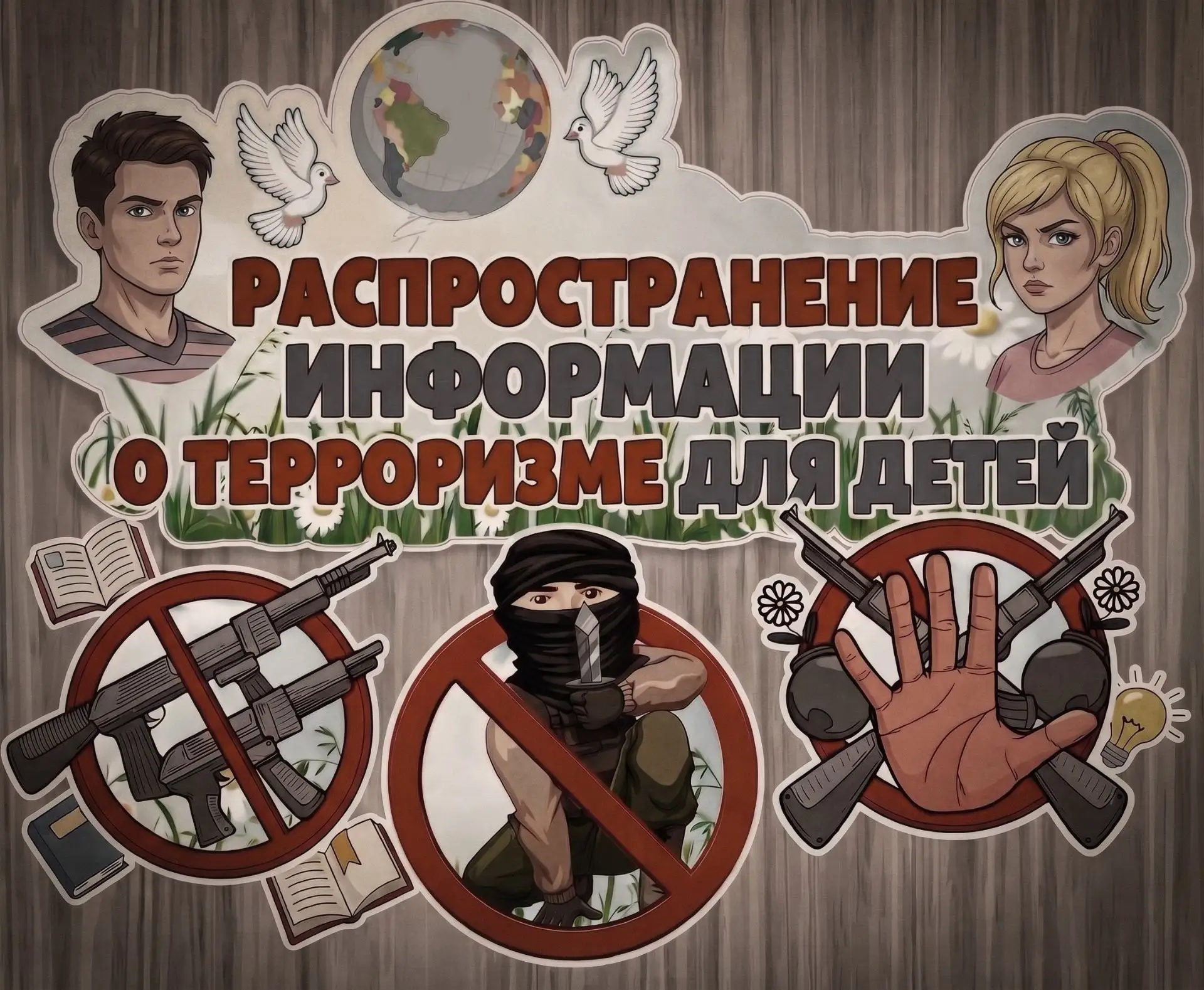 🗣«ДЕТИ И БЕЗОПАСНОСТЬ: КАК ПРОТИВОСТОЯТЬ ТЕРРОРИЗМУ И ЭКСТРЕМИЗМУ»☝