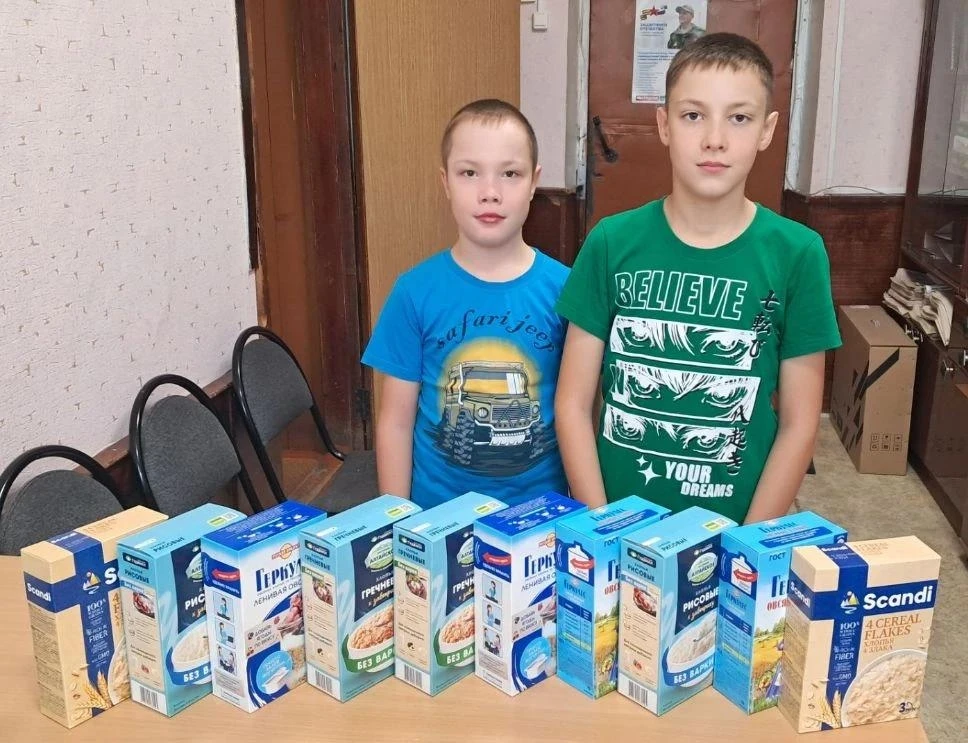 Акция в Мокроусовском округе: Каша для солдата.
