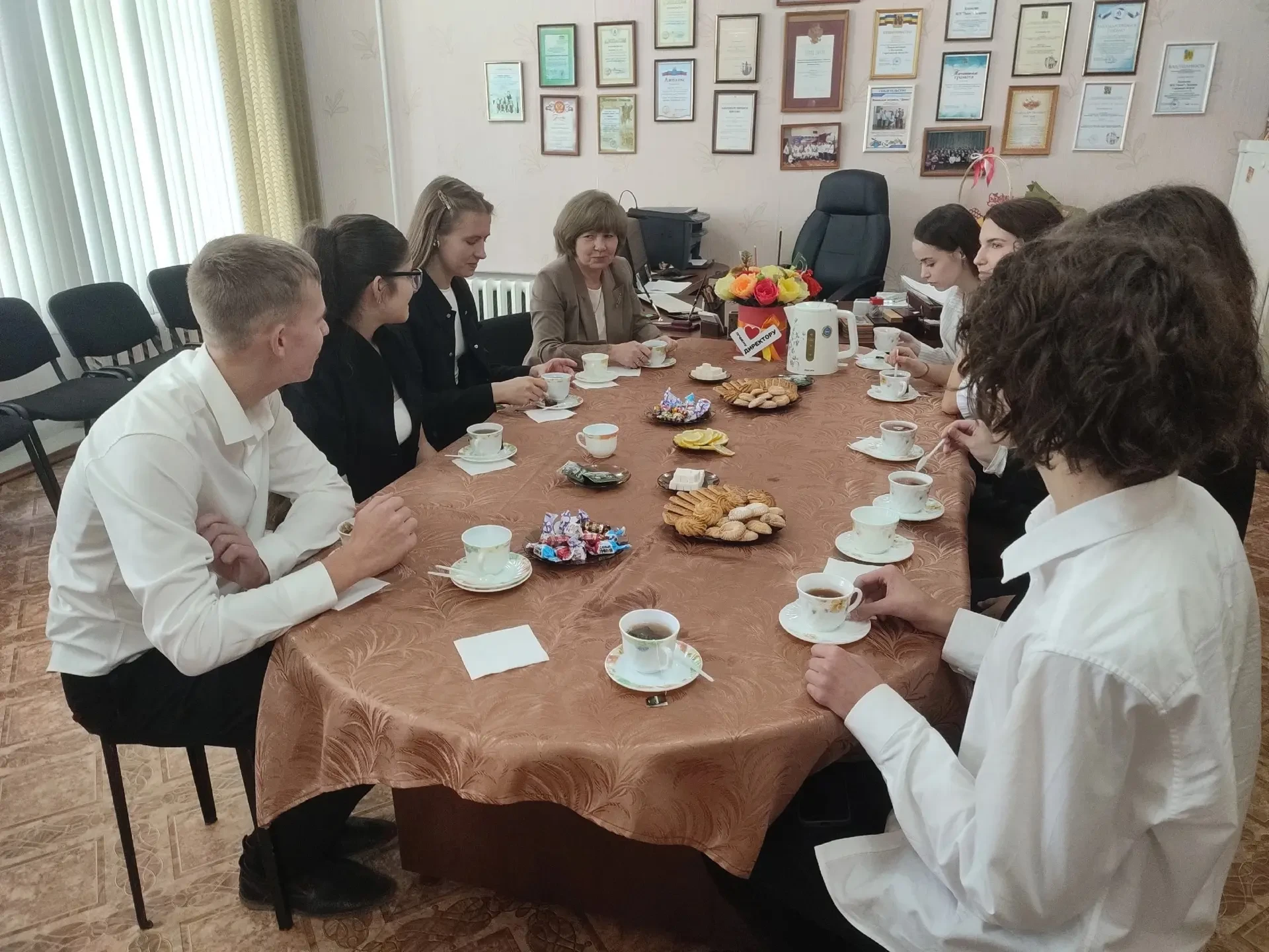 ОТКРЫТЫЙ ДИАЛОГ С ДИРЕКТОРОМ ШКОЛЫ