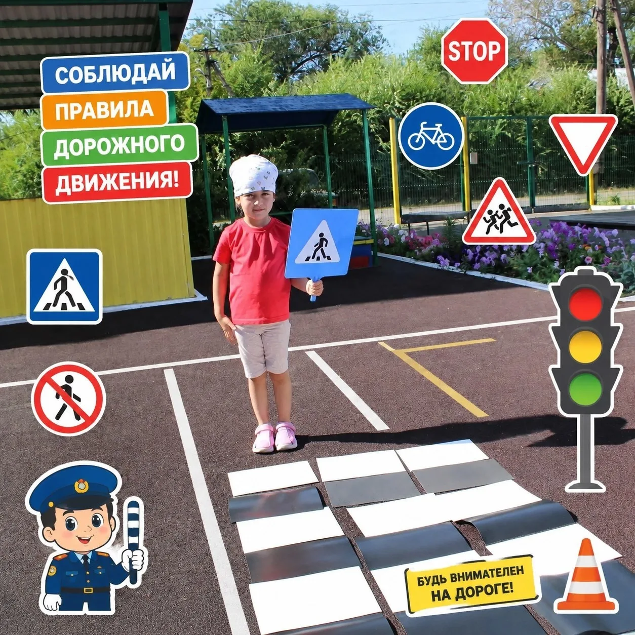 🚦 Орлята-дошколята за безопасность на дорогах! 🦅✨