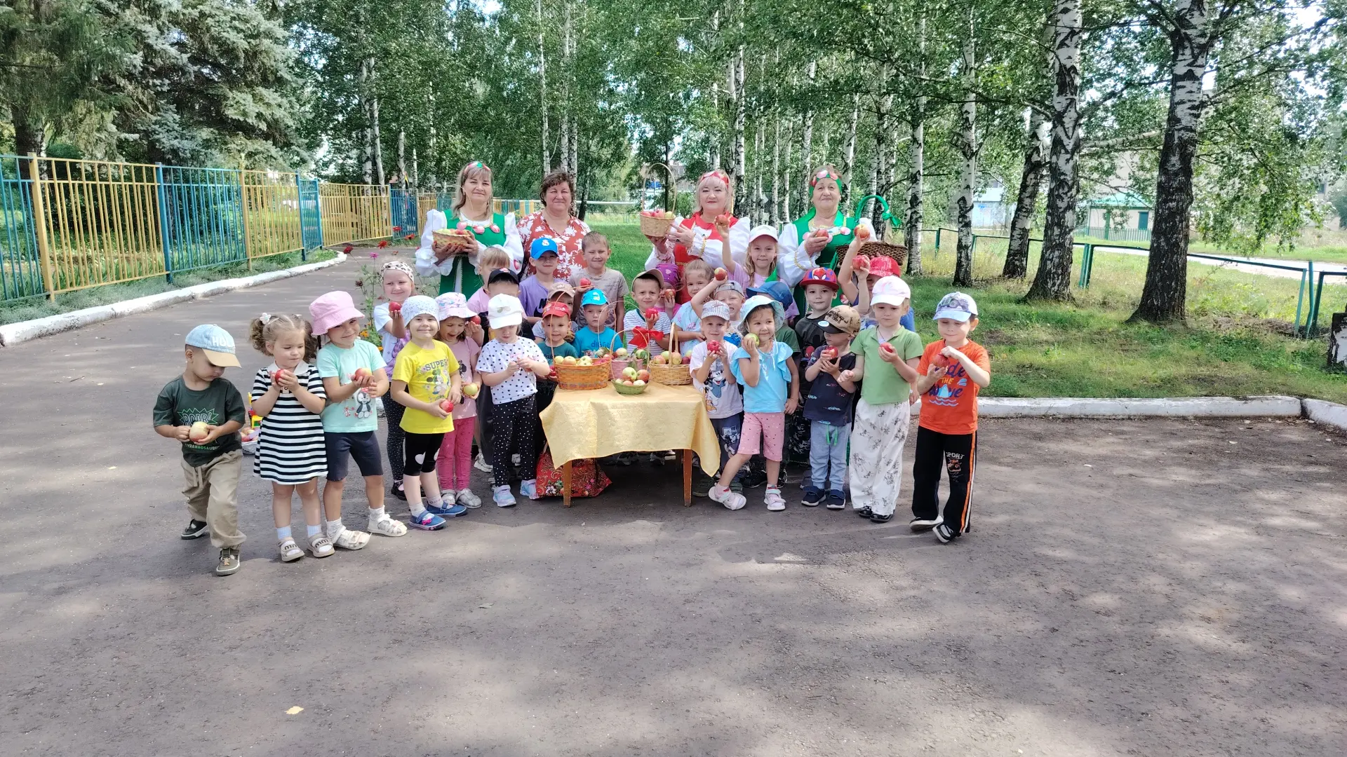 🍎 Яблочный Спас в нашем детском саду! 🍏