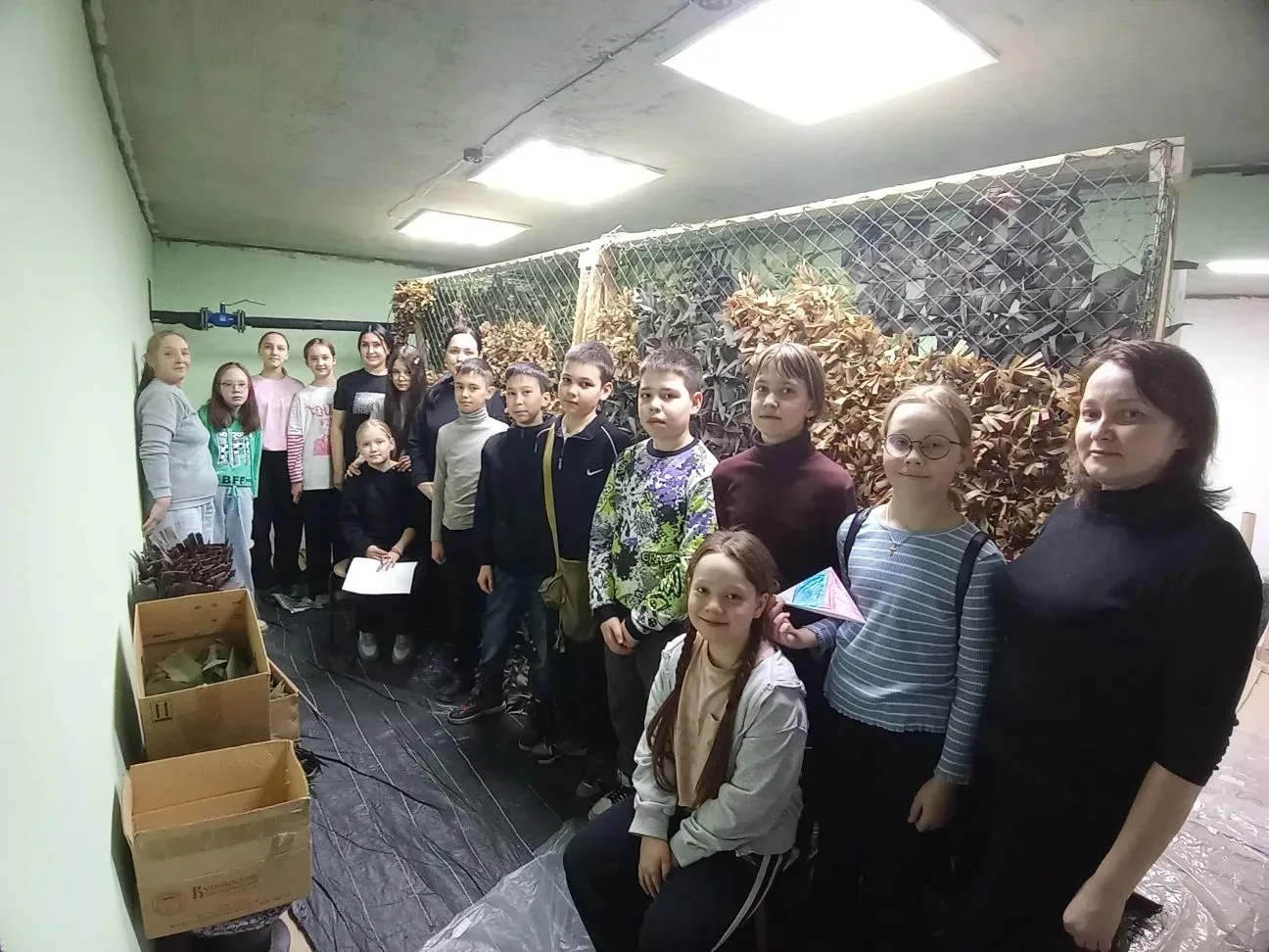 🇷🇺 Патриотизм в действии: как 5 «В» провёл каникулы.  💯Пока многие отдыхали, ребята из 5в класса про