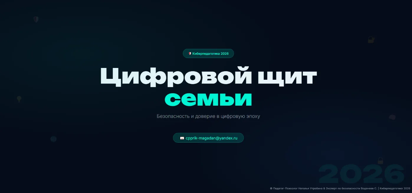 Семинар для замещающих родителей «Цифровой щит семьи: безопасность и доверие в цифровую...