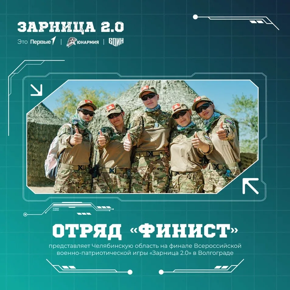 Отряд «Финист» из Усть-Катава представляет Челябинскую область на финале Всероссийской ...