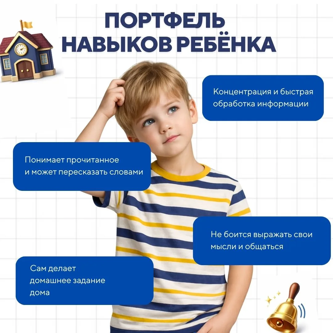 ПОРТФЕЛЬ НАВЫКОВ ВАШЕГО РЕБЁНКА К КОНЦУ УЧЕБНОГО ГОДА 🎒