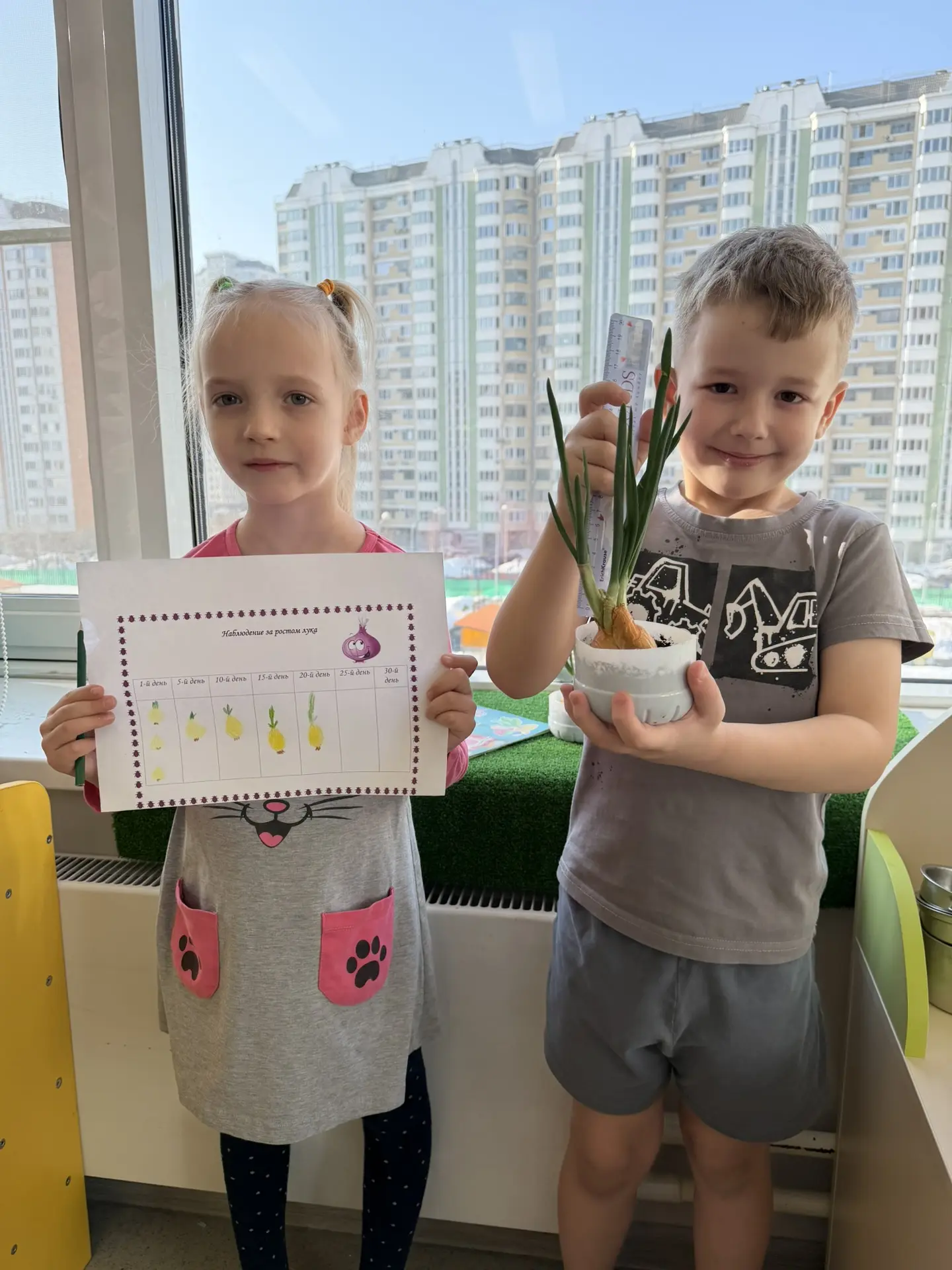 ЗАБАВНЫЕ НОВОСТИ🏡  За окном ещё снег, а в старшей группе 10-а Zабавы на Покровской уже весна! Малыши