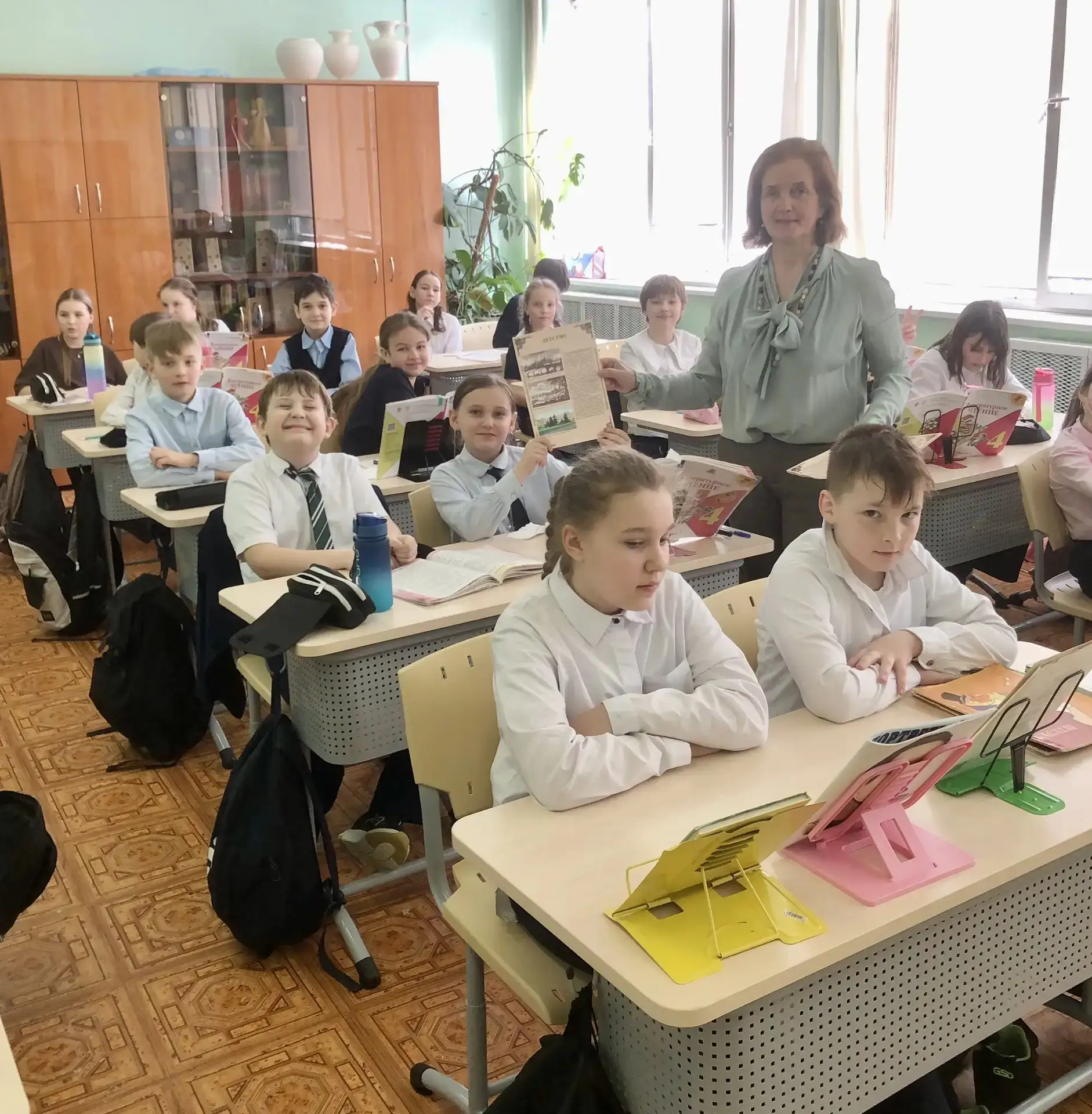 📖Баснописец Иван Крылов.   1️⃣2️⃣ марта обучающиеся 4а класса МБОУ «Лицей г. Шатуры» приняли участие