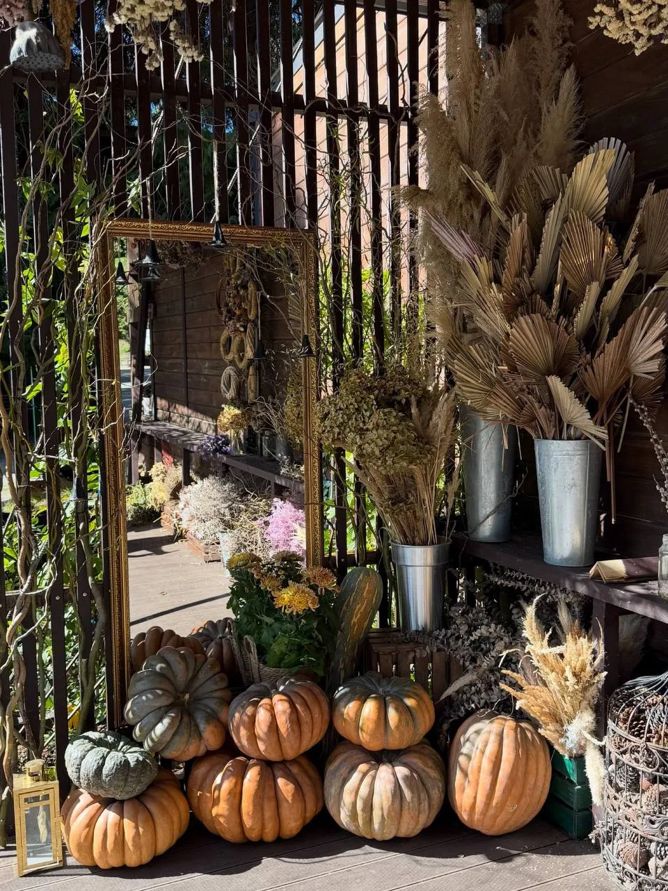 🎃 Уютная тыквенная фотозона в Красной Поляне