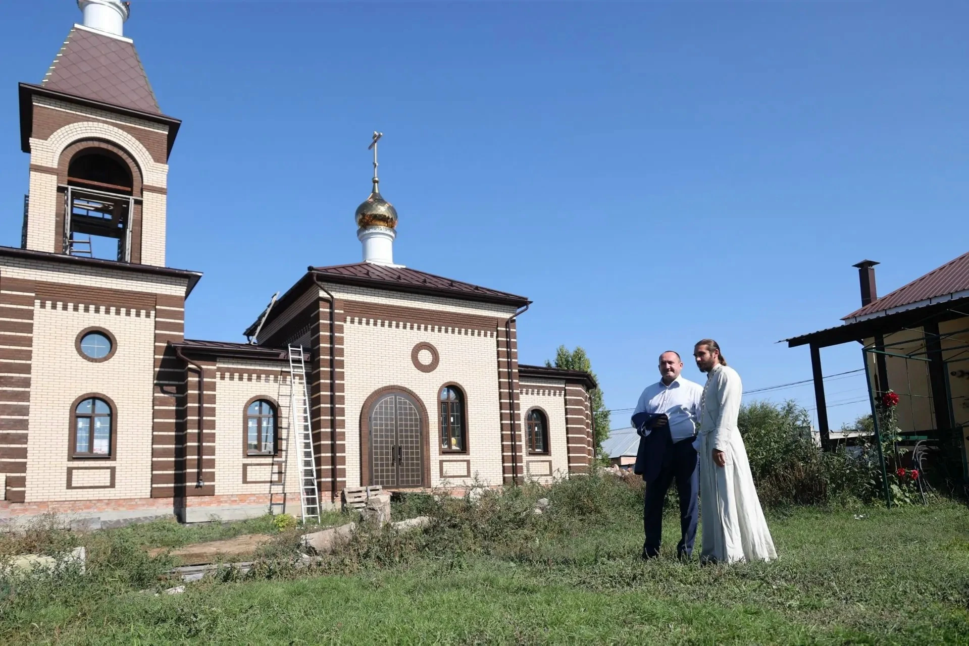 ⛪ В Шумейке продолжается строительство храма во имя святого пророка Илии
