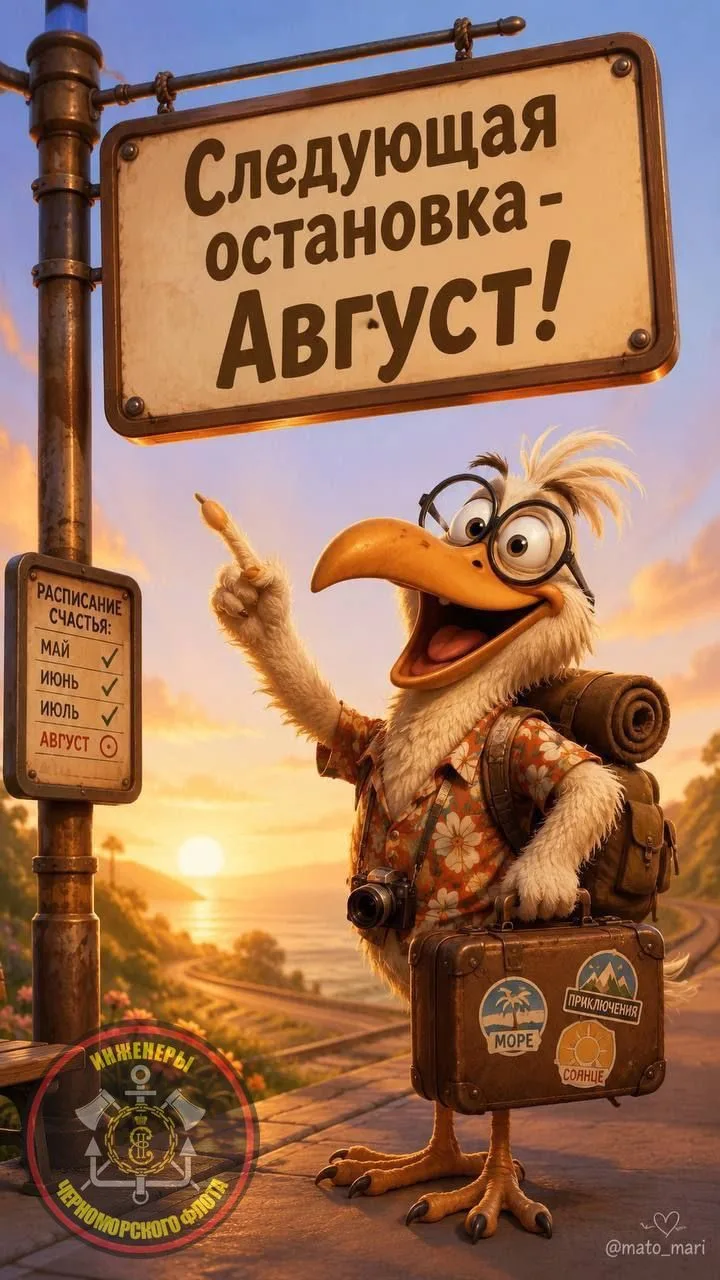 Доброе утро, друзья 🖐️

На исходе второй месяц лета…
Уж слишком быстро летит время. 

Всем хорошего