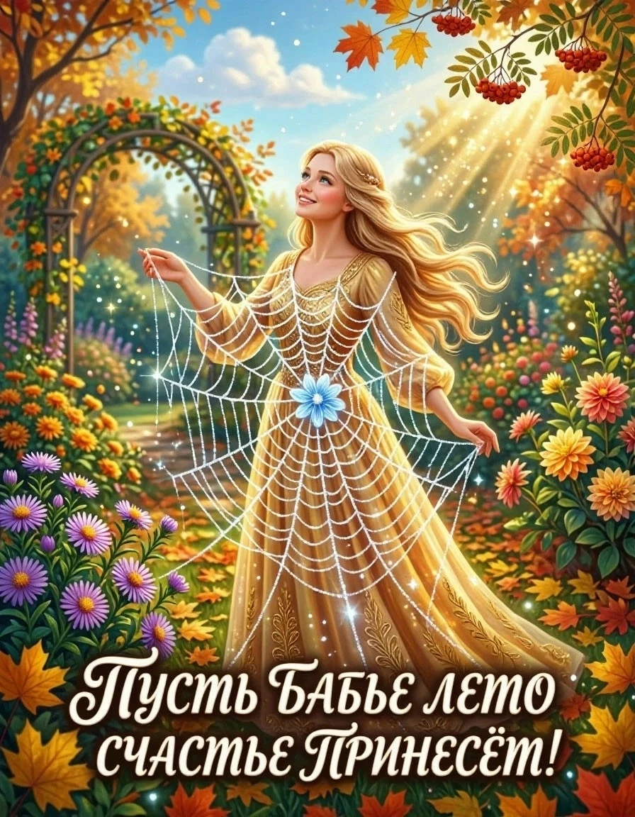 🍂🍁🍂 С Бабьим летом! Поздравляем! Тёплой осени желаем!