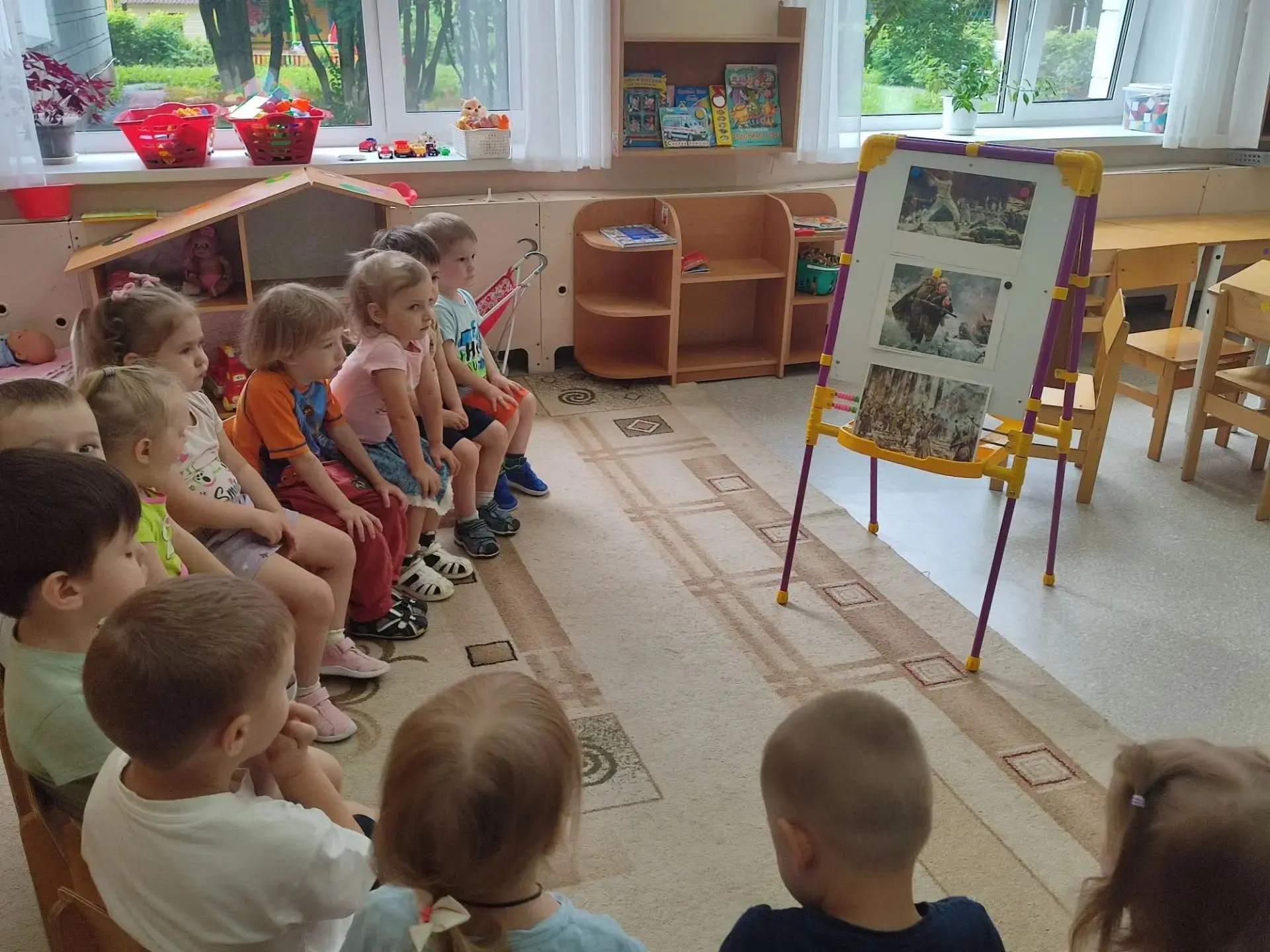 22 июня, в День начала Великой Отечественной войны, в нашем детском саду во всех группах были провед