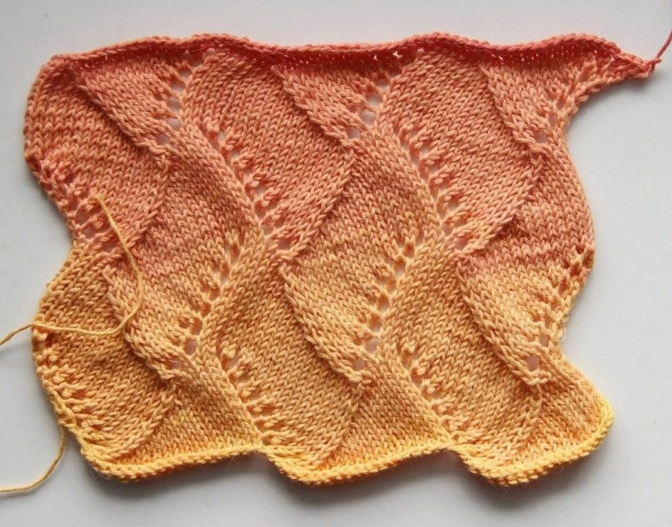 Красивый ажурный узор🧶