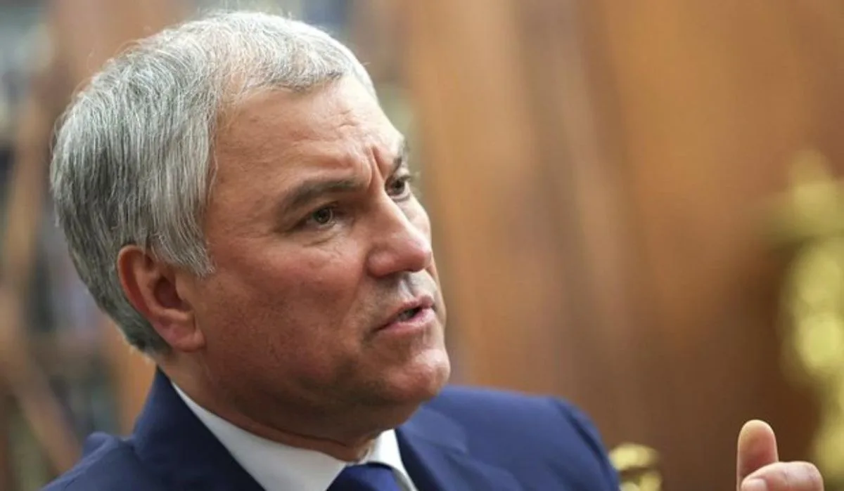 Вячеслав Володин обозначил ключевые задачи для работы Госдумы