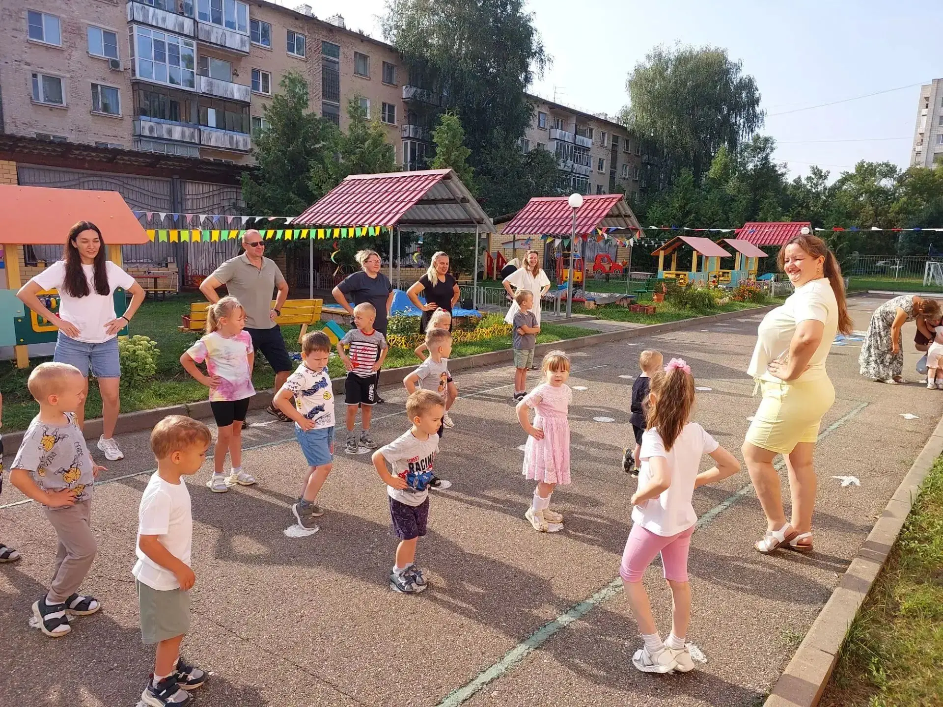 День физкультурника у "Джингликов".