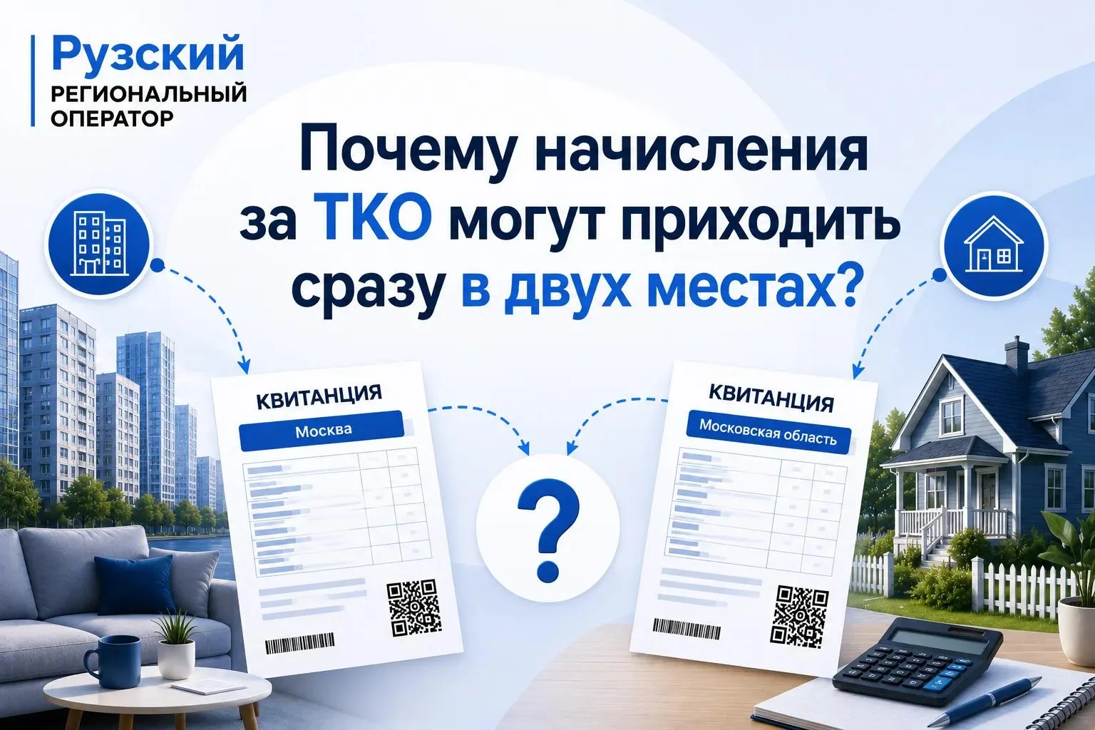 ♻️ Почему начисления за ТКО могут приходить сразу в двух местах?

Один из самых частых вопросов, кот