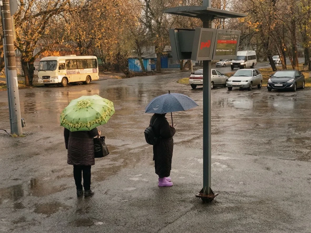 Погода портится. Бабье лето ушло, не прощаясь, и осень сразу повеяла холодом, запустила...