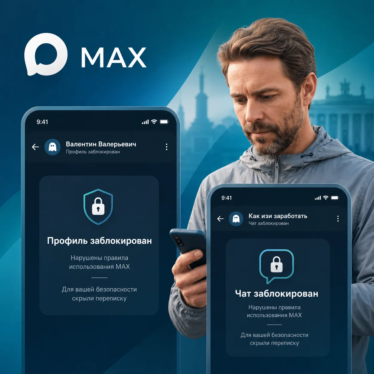 🔐 MAX усиливает защиту пользователей от мошенников