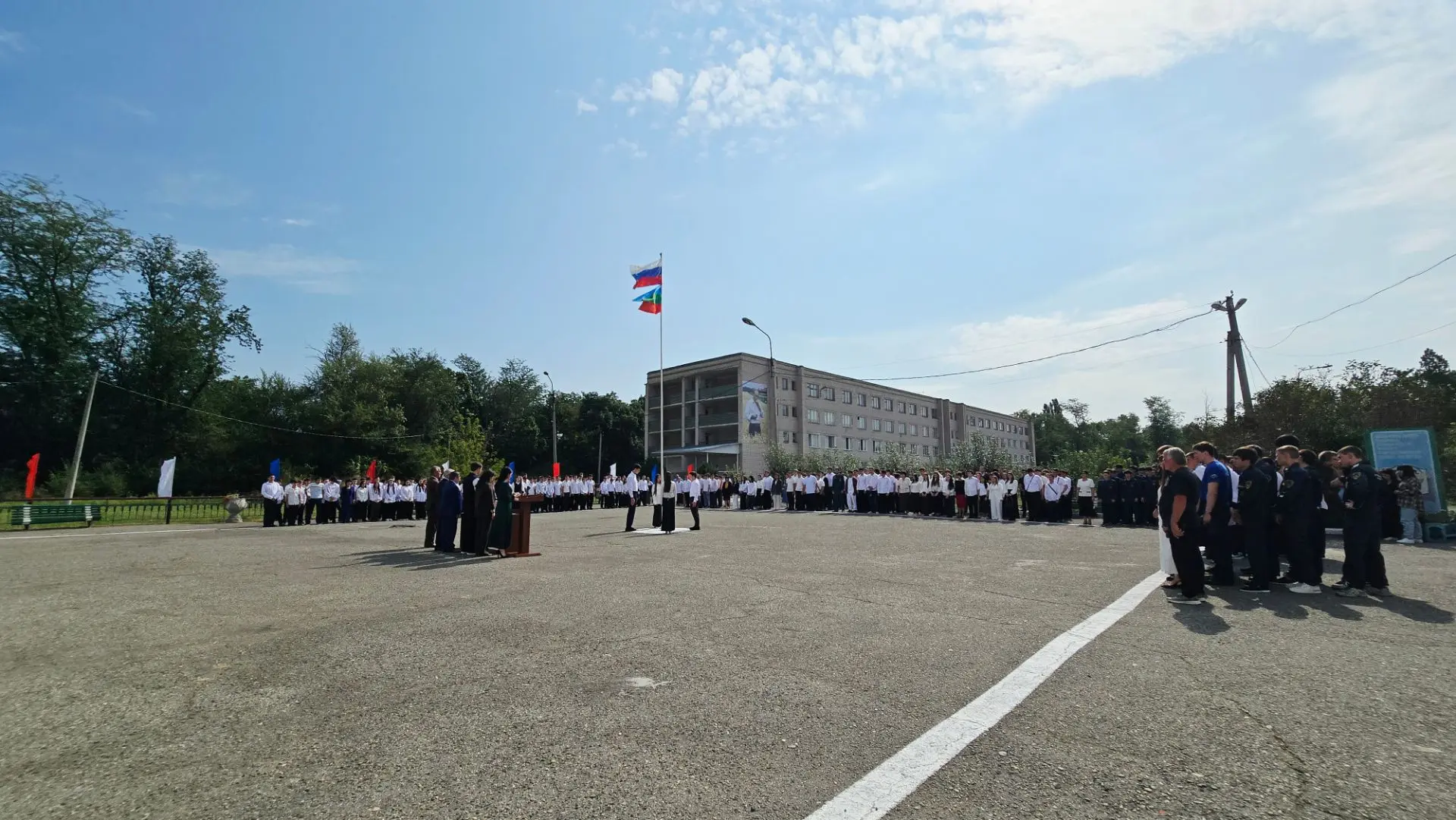 1 сентября в Аграрно-технологическом колледже прошла торжественная линейка, посвящённая...