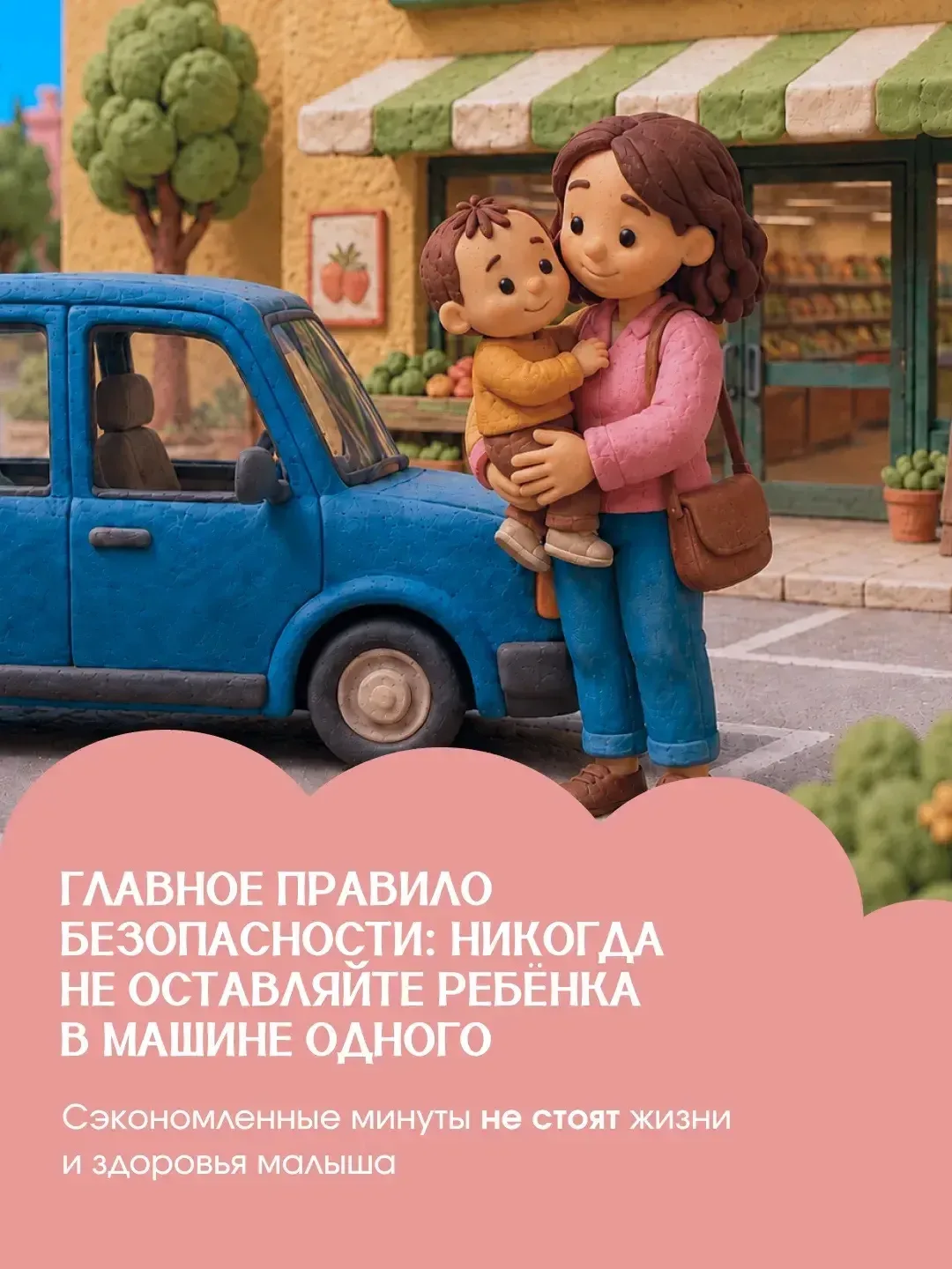 «Я только на минутку, куплю воду, а ребёнок пока поспит в автокресле», — мысль, которая...