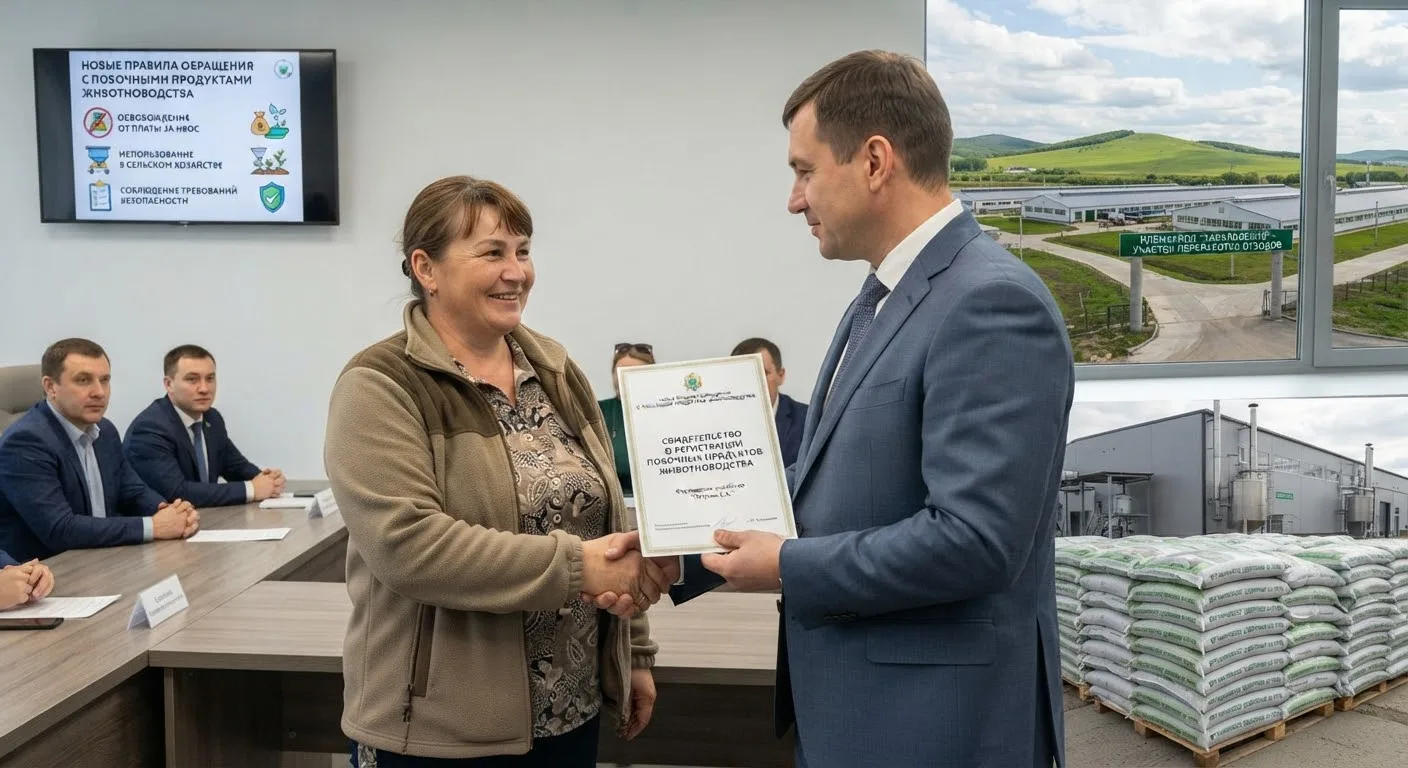 🌱 Хабаровских фермеров освободили от экологической платы за побочные продукты